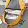 Schoolbag Korean Version Ins Small Fresh Girls Backpack Versatile Backpack Cute Transparent Bar Pain Bag Primary and Secondary School Schoolbag