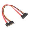 22Pin SATA Power Extension Cable Serial ATA Male to Female Combo Data Power Extension Cable 1ft