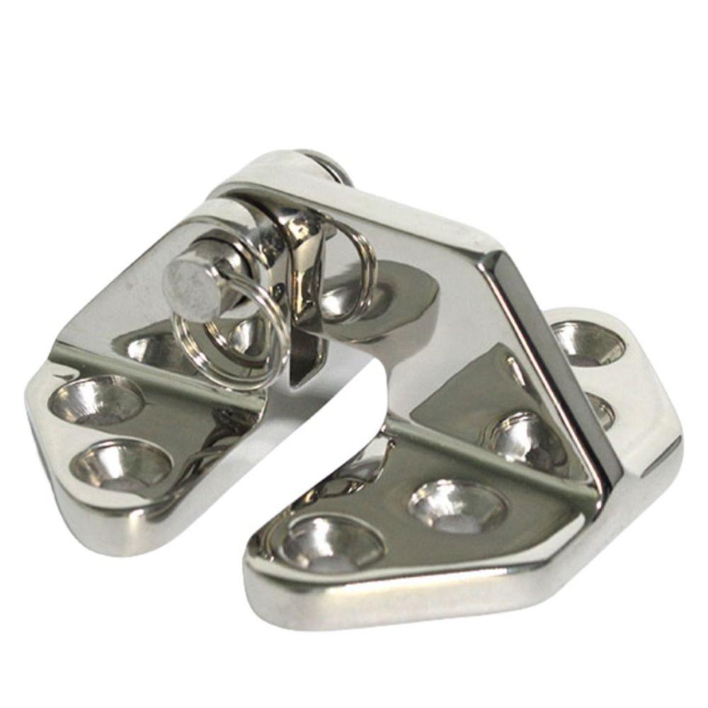 316 Stainless Steel Boat Hinge Heavy-Duty Cabinet Hinge Hardware Accessories Strap Hinge  Yacht