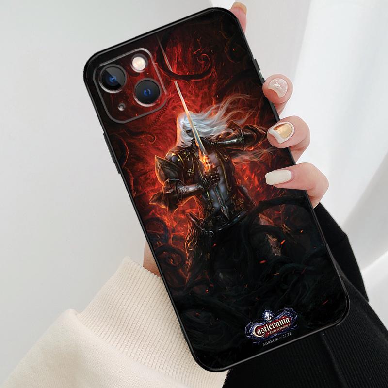 Castlevania Phone Case For iPhone 11 12 13 14 15 16 Pro Max Mini X XR XS Max Plus Cover Funda