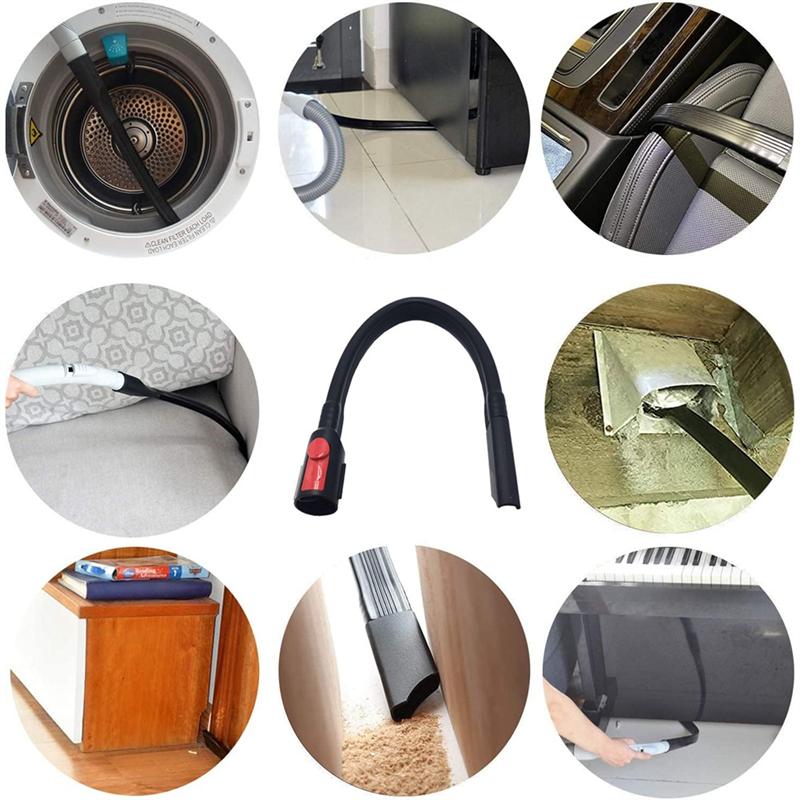 

Replacement Parts Filter For Dyson V7,V8 Animal And Absolute Cordless Vacuums Flexible Crevice Tool Traceles Dust Brush