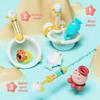 Marine Magnetic Fishing Toy Set For Kids Educational Bath Play