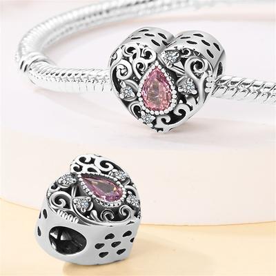 Codedog New In Copper Color Romantic Series-Lotus Charm Fit 3Mm Snake Bone Bracelet Diy Beads Women Jewelry Birthday Gift