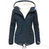 Winter Hot Sale: Women's Hooded Slimming Plus Velvet Thick Cotton Coat