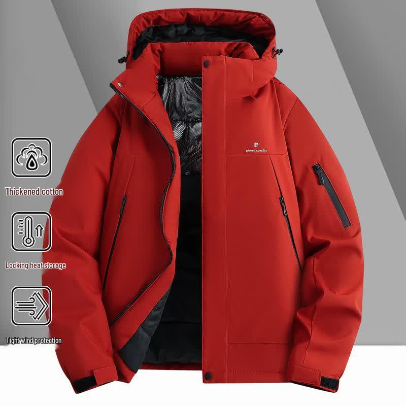 Pierre Cardin Unisex Thick Windproof Outdoor Jacket XL