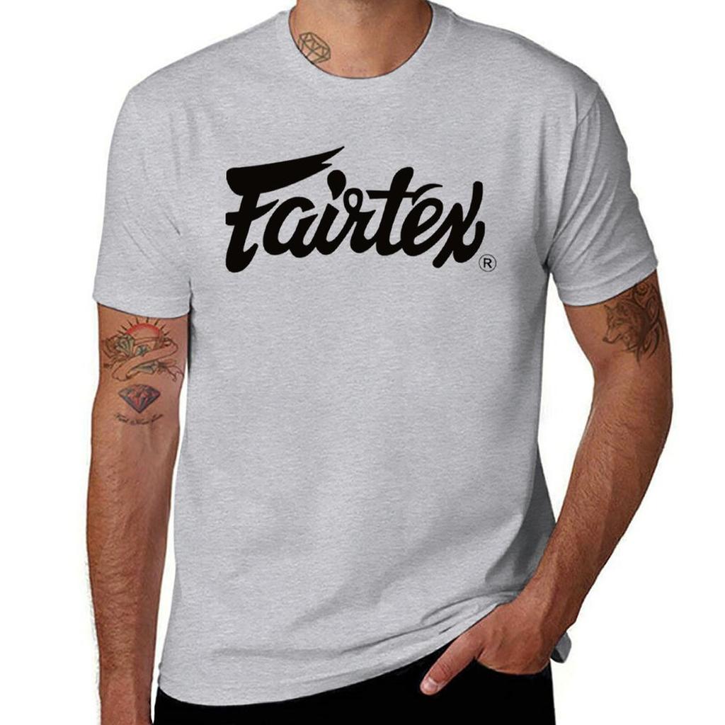 The Sports Patch by Fairtex T-Shirt customs design your own anime clothes oversizeds Men's cotton t-shirt