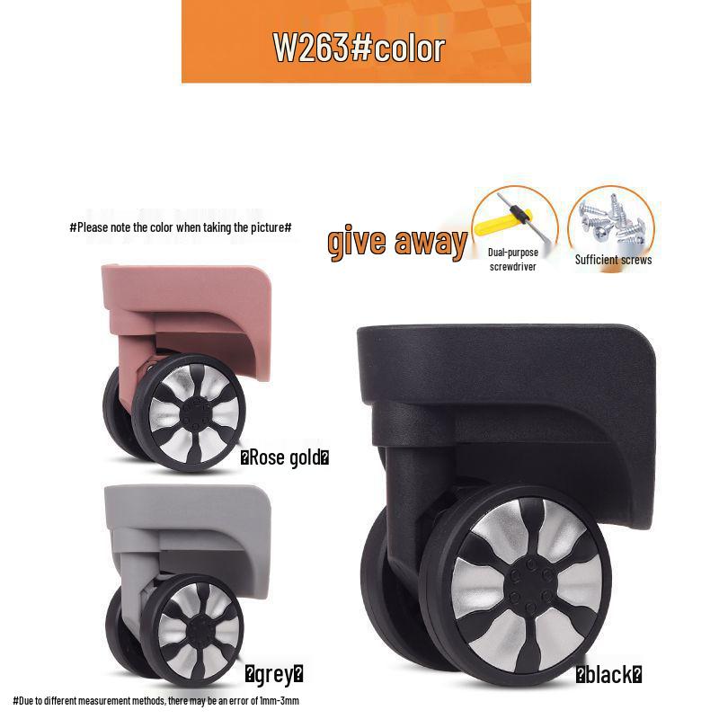 Universal Silent Roller Wheels for Suitcase Repair