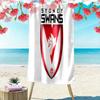 Go Sydney Swans Print Beach Towel, Large Soft Quick Dry Towel for Beach Camping Swimming