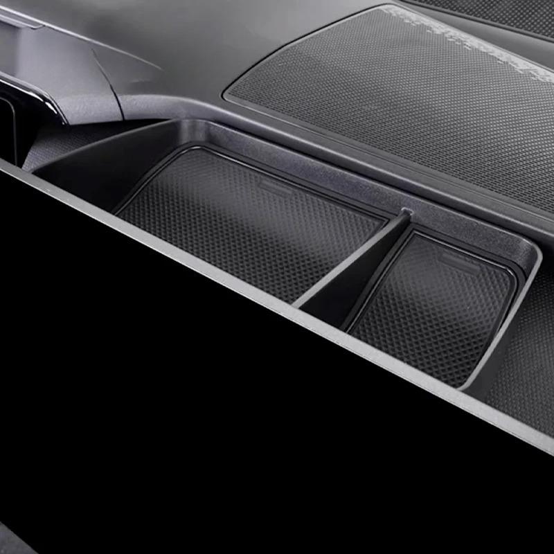 For Lynk & Co 08 EMP 2025 2026 Car Under Screen Storage Box Dashboard Storage Box Center Console Armrest Storage Box Accessories