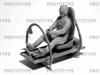 ICM WWII Allied Forces Seated Pilot Plastic Model 32112 1/35 (British, American, Soviet)