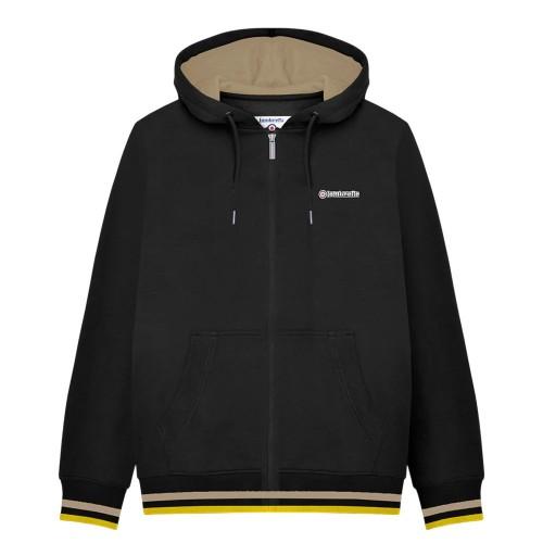 LAMBRETTA Felpa con cappuccio da uomo con zip intera