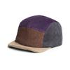 Color Matching Five-panel Sun Hat Short Brim Flat Edge Hat Baseball Cap  For Autumn and Winter