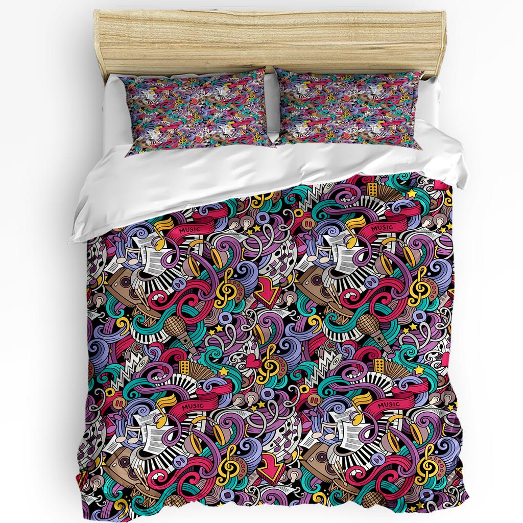 Chemical Formula Illustration Duvet Cover Bed Bedding Set Home Textile Quilt Cover Pillowcases Bedroom Bedding Set No Sheet