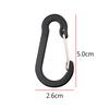 Specifications Aluminum Alloy Carabiner Clips Aluminum Alloy
