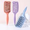 Massage Comb Hollow Out Hair Brush Detangling Brush Hair Styling Brush Curly Hair Brush Hair Comb for Dry and Wet Hair
