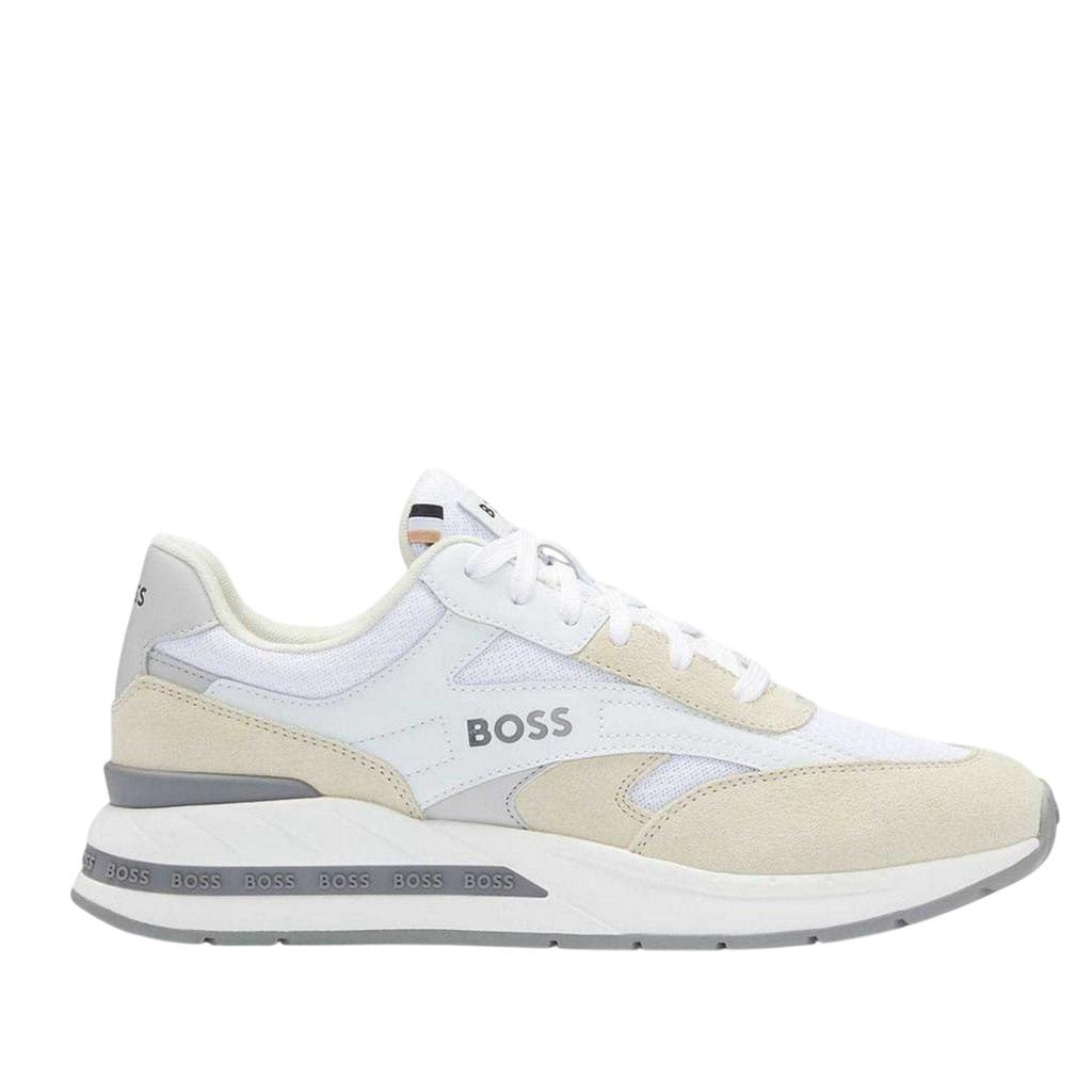 BOSS Herren Kurt Leder Laufschuhe
