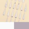 3D Wearing Nail Aurora Butterfly Point Drill Manicure Fake Nails Super Long Pointed European and American Popular Fake Nails