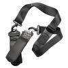 Adjustable Leather Hand-Held Ski & Snowboard Bindings with Straps