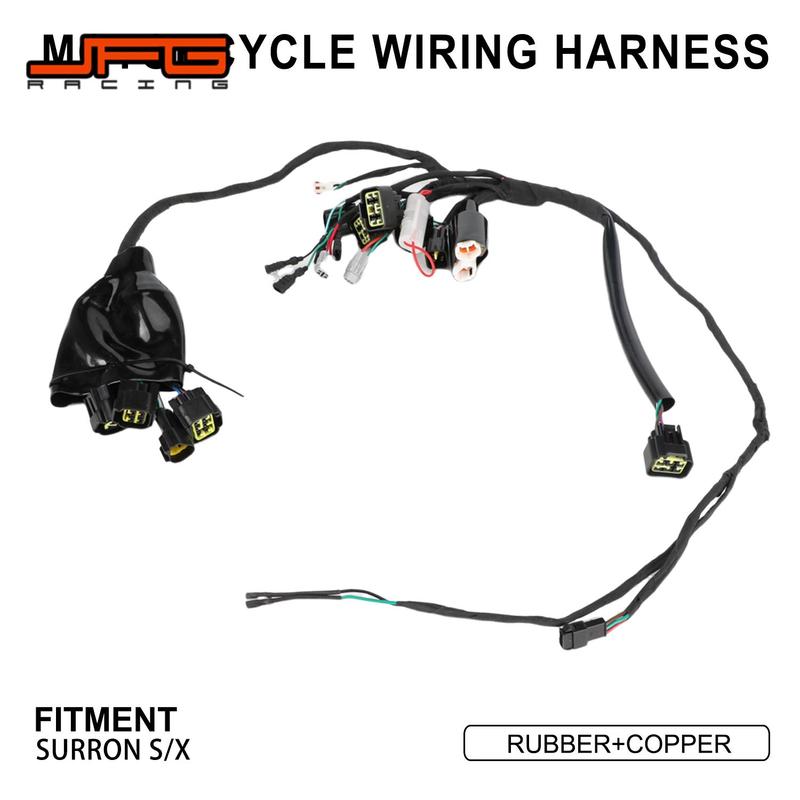 Motorcycle Wires Wiring Harness Fault Detection Line Set For SURRON SUR-RON Lightbee S/X Electric Bike Motorcycles Accessories