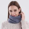 Winter outdoor riding neck cover fleece thickened warm scarf versatile cold mask men and women