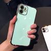 6D Electroplated Candy Color for iPhone17Pro Mobile Phone Case 15 Apple 16 Solid Color Anti-drop Protective Case XSMAX