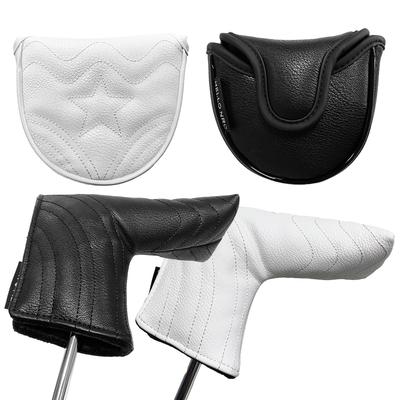 Golf Head Cover Putter Mallet Cover Pin Type Golf Head