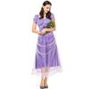 M-XL The Nutcracker with Four Kingdoms, Actress Clara Full Cosplay Costume Dress Watch