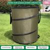 Collapsible Garden Waste Bag Oxford Cloth Bucket Reusable Container With 2 Carrying Handle For Garden Collecting Leaves 37.8 L