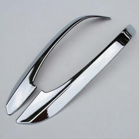 ABS Chrome Rear View Mirror Anti-Scratch Strip 2X For Lexus RX350 450h 2009-2015