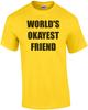 WORLD'S OKAYEST FRIEND Shirt
