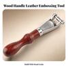 Leather Embossing Roller Tool Consistent Detail for Workshop