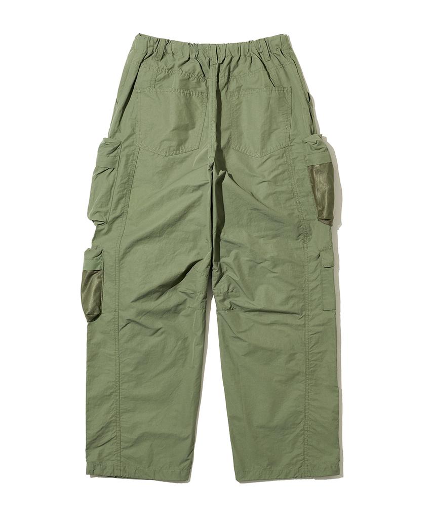 BIG UNION Mesh Cargo Pants / Khaki