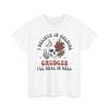 Jag tror på att hålla agg Rolig Grafisk T-shirt Unisex Tung Bomulls-Tee