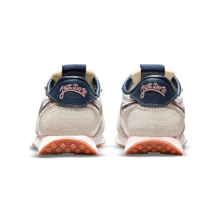 New Nike Waffle Trainer 2 SE Low-Top Toddler Shoes Apricot Blue Powder Infant And Toddler DJ0347-100