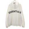 ESSENTIALS Long sleeve Sweatshirts XL White system unisex Men's Used
