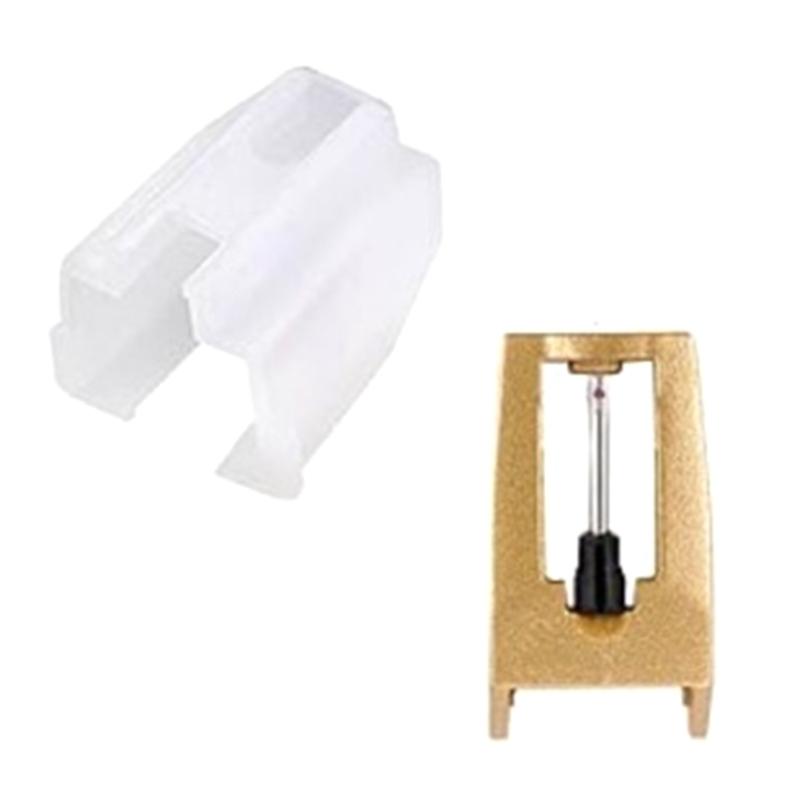 Record Player Needle Replacement Styluses Turntable Needle Phonograph Needle with Cleaning Brush for Vinyls Record Player