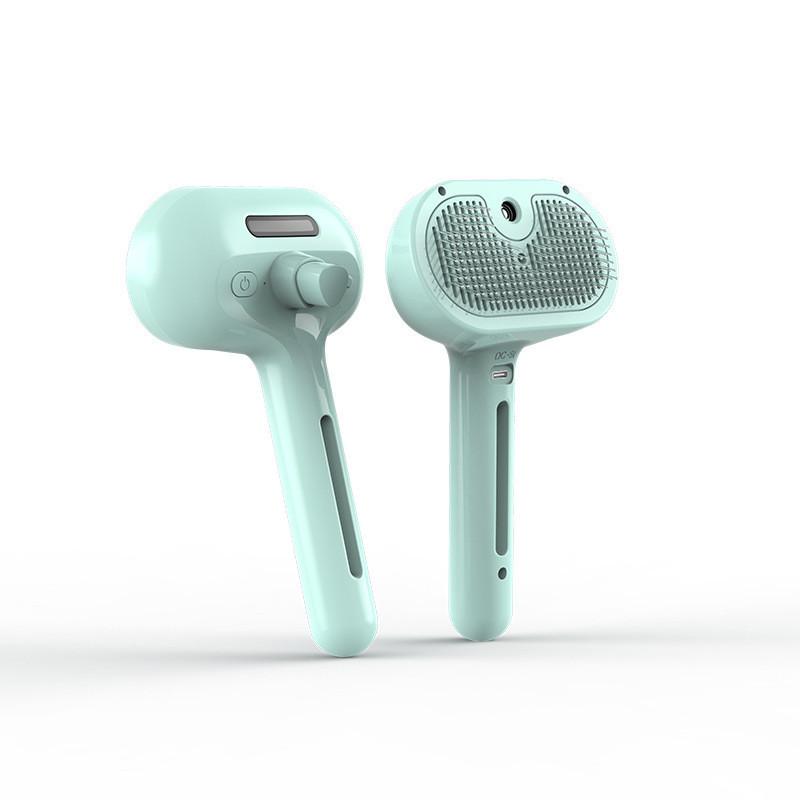 Household Pet Spray Pull Hair Comb USB Rechargeable Pet Hairdressing Comb Cat & Dog Grooming And Care Device