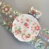 Flower Decorative Tape Water Resistant PET Tape Aesthetic Scrapbooking Tape for Journal Photo Album Planner Wrapping