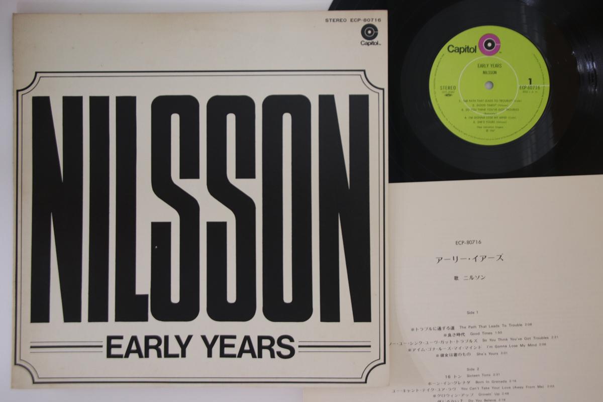 

LP Record NILSSON - Early Years ECP80716 CAPITOL 1973 Japan Rock Used