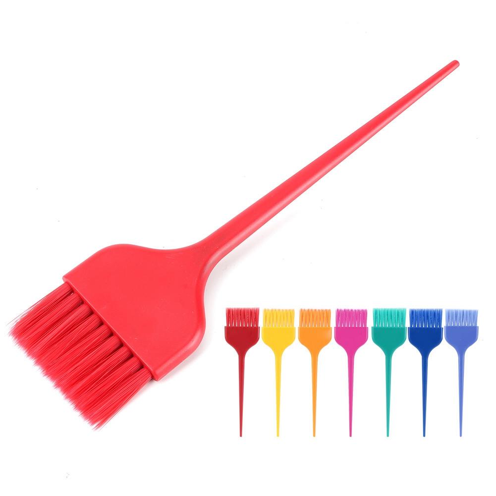 7Pcs Colorful Hair Dyeing Brush Set Hairdressing Salon Barber Hair Coloring Tool Kit C 306