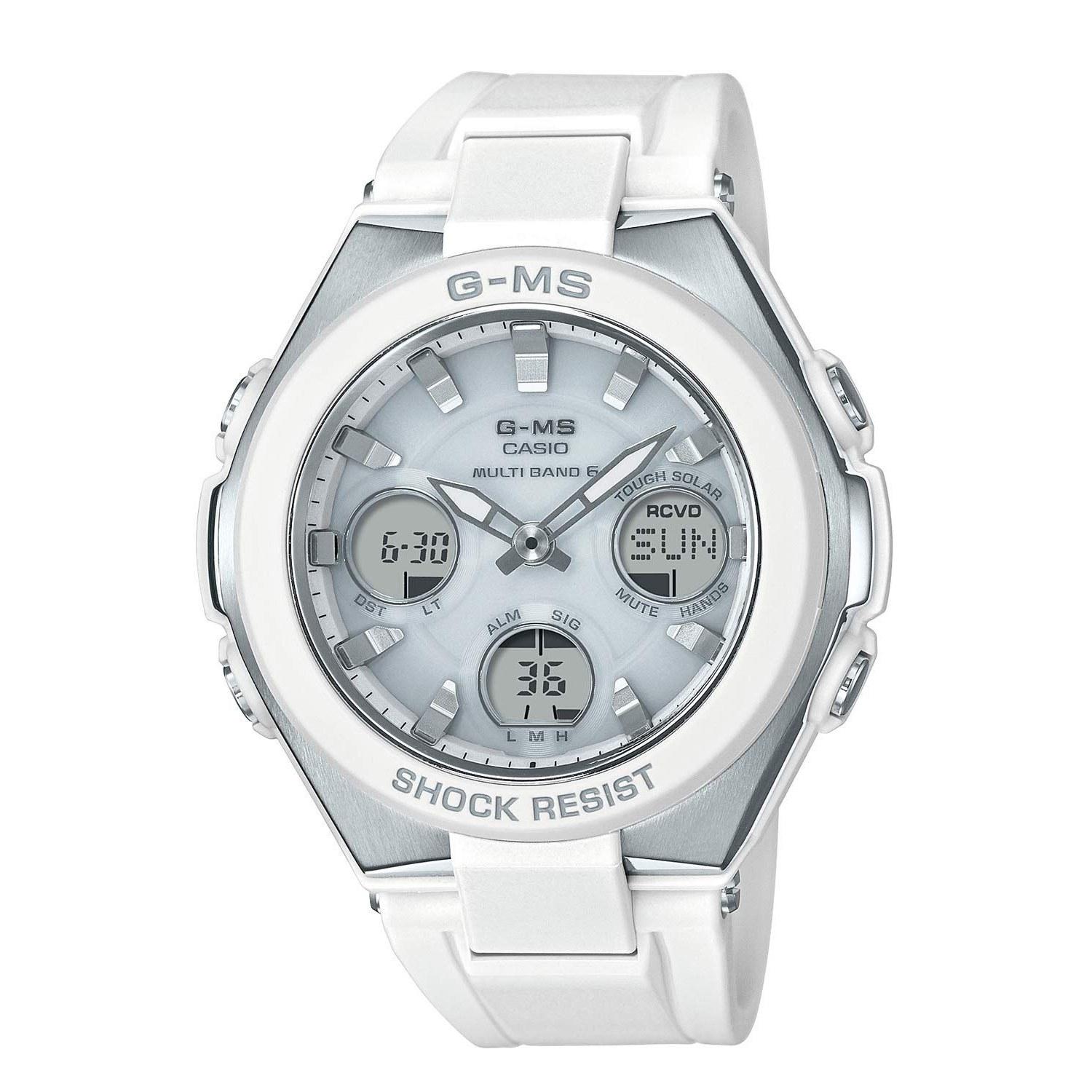 Casio wristwatch Baby-G G-MS radio solar MSG-W100-7AJF ladies white