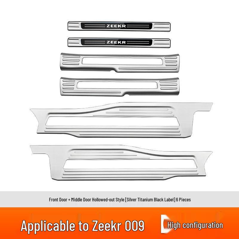 Zeekr 009 Door Sill Plates & Trunk Protector Decorative Interior Strips