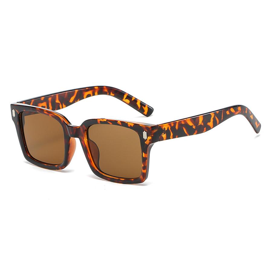 Fashion Square Sunglasses Women Men Brand Designer Mirror Shades Sun Glasses Male Female Retro Rivet Outdoor
