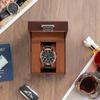 ProCase Watch Box for 1 Slot Watch Watch Storage Watch Holder Organizer for Watch Display Case with Glass Lid Men, Men's Case, Men,