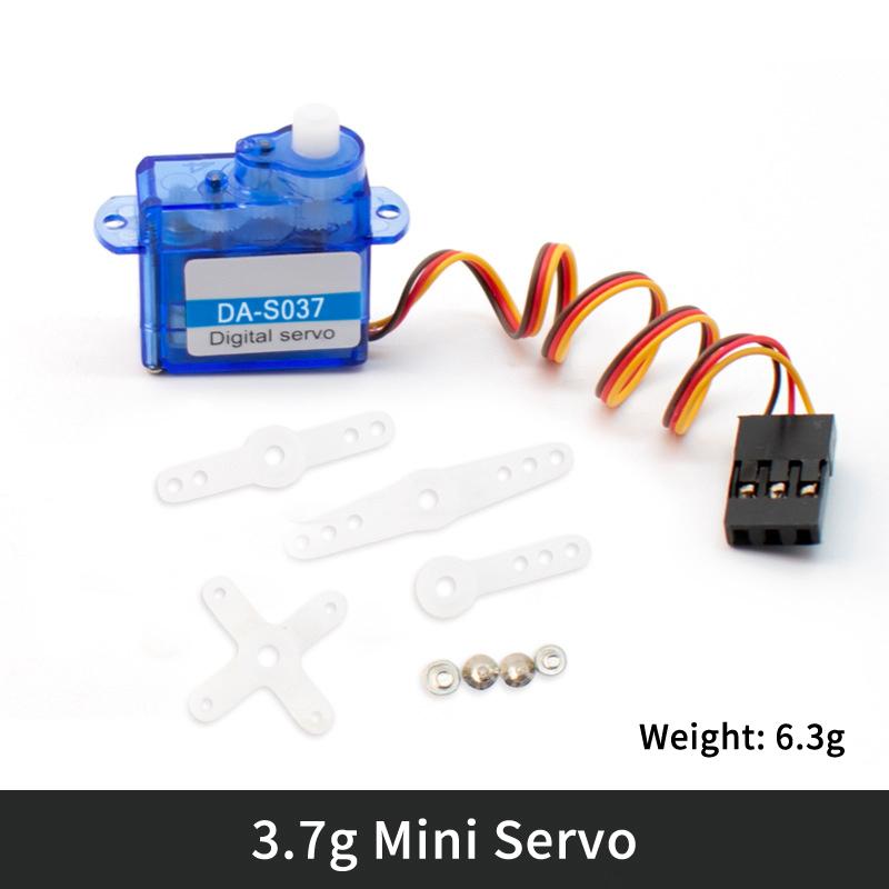 Micro Digital RC Servo 3.7g 4.3g High Precision Light Servo for RC Airplane Helicopter Boat Small RC Gadgets