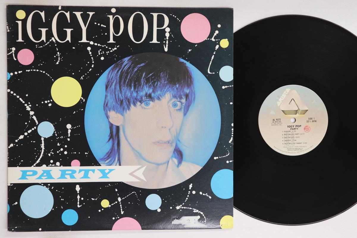 

LP Record IGGY POP - Party AL9572 ARISTA 1981 US Rock Used