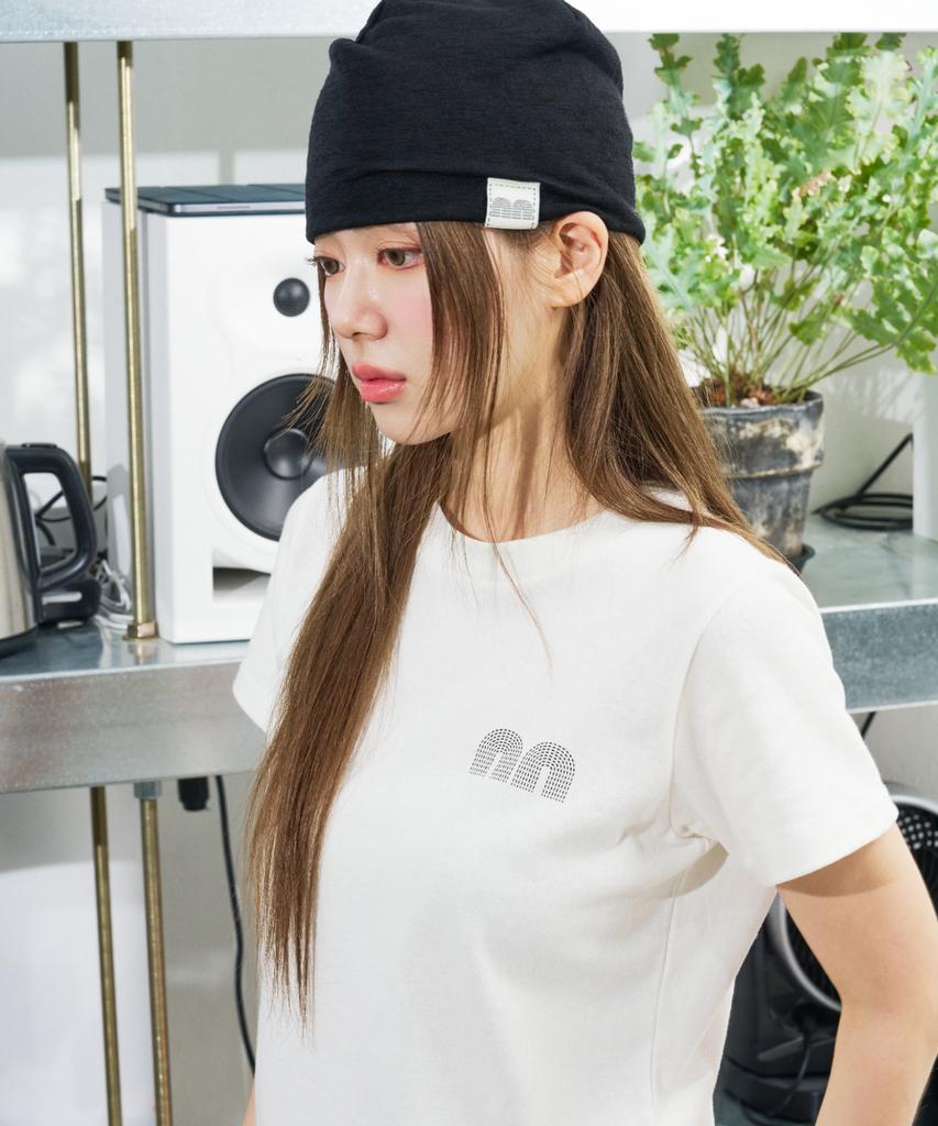 NOT NEW Nn Label Basic Beanie Black