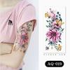 1Pc Butterfly Tattoo Sticker, Suitable For Women'S Beautiful And Colorful Fashionable Body Decoration
