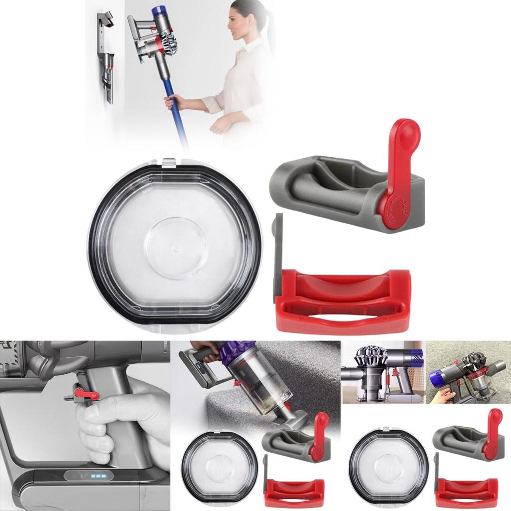 For Dyson V7 V8 Sv10 Sv11 Vacuum Cleaner Seal Cover With Button Home Cleaning