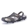 Fashion 2025 Summer Men's Slippers 5 Slip-On Garden Shoes Breathable Man Sandals Plus Size Male Beach Shoes Flip Flops Quick Dry